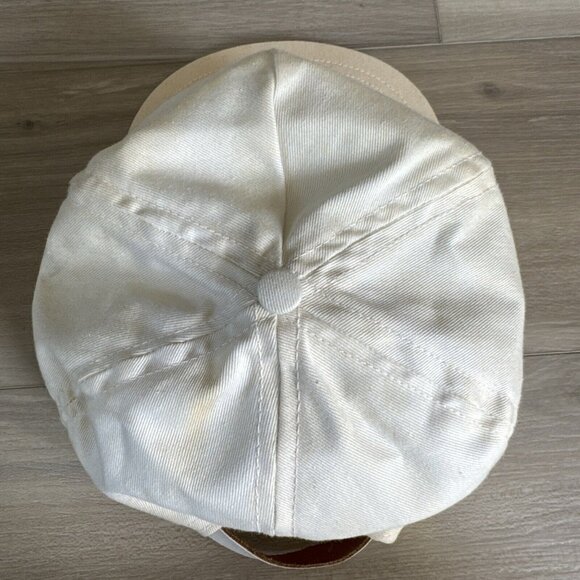 Vintage WHITE HOUSE STAFF / 1988 PRESIDENTIAL CAMPAIGN Trump Rope HAT / White - Picture 4 of 8